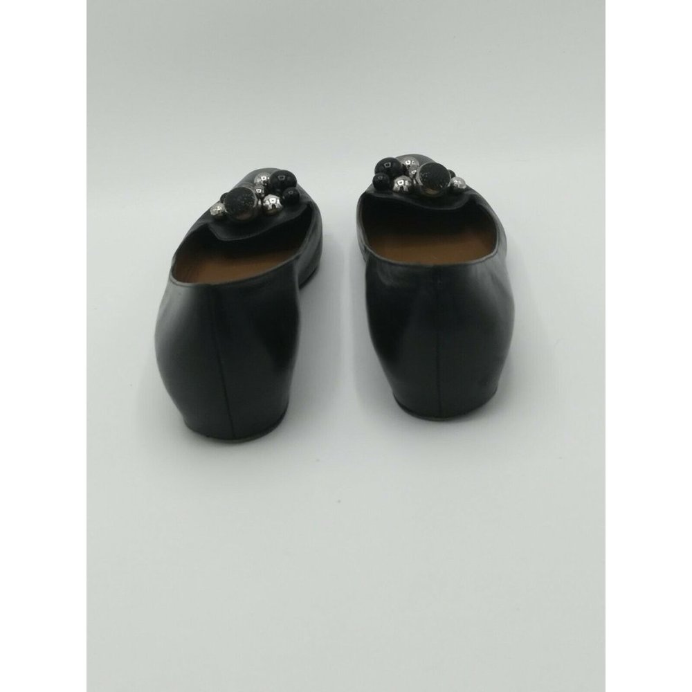 Aquatalia Black Ballet Flats With Jewels - Picture 6 of 12